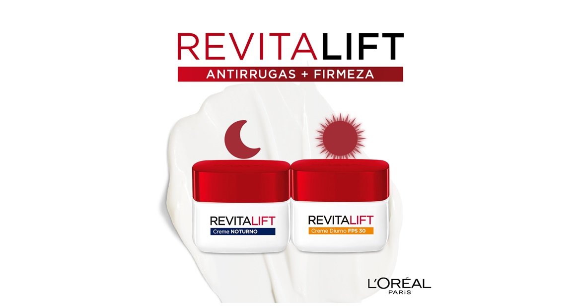 Conheça os produtos de skincare da linha Revitalift Clássico Cuidado Diurno e Noturno